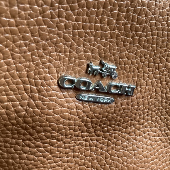 Authentic Coach Sophia Small Pebble Leather Tote - Picture 8 of 15